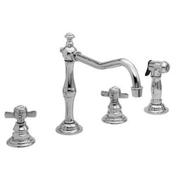  Fairfield Two-Handle Kitchen Faucet - Gun Metal