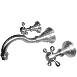 N3-1761/15 Victorian Bathroom Sink Faucet Trim Trim Kit - Polished Nickel - Natural