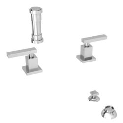 N2049/65 Secant Vertical Spray Bidet Faucet - Biscuit