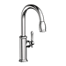 Newport Brass N1030-5103/26 Polished Chrome Pull-Out Spray Kitchen Faucet