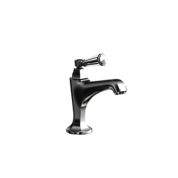 N1233/65 Metropole Single Hole Bathroom Faucet - Biscuit