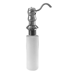 N124/50 Chesterfield Soap Dispenser Kitchen Accessory - White