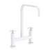 Newport Brass N1400-5402/52 Matte White Two Handle Kitchen Faucet