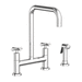 Newport Brass N1400-5412/26 Polished Chrome Two Handle Kitchen Faucet