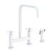 Newport Brass N1400-5412/52 Matte White Two Handle Kitchen Faucet