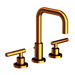 Newport Brass N1400L/24S Satin Gold 8'' Widespread Bathroom Sink Faucet