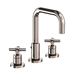 Newport Brass N1400/15 Polished Nickel - Natural 8'' Widespread Bathroom Sink Faucet