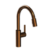 Newport Brass N1500-5103/06 Antique Brass Pull-Out Spray Kitchen Faucet