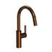 Newport Brass N1500-5113/06 Antique Brass Pull-Out Spray Kitchen Faucet