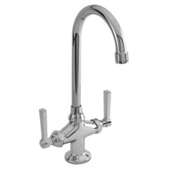 N1628/14 Miro Single-Hole Bar Faucet - Gun Metal