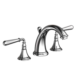  Bevelle 8'' Widespread Bathroom Faucet - Gun Metal