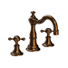 Newport Brass N1760/06 Antique Brass 8'' Widespread Bathroom Sink Faucet