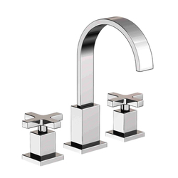  Secant 8'' Widespread Bathroom Faucet - Gun Metal