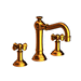 Newport Brass N2460/24S Satin Gold 8'' Widespread Bathroom Sink Faucet