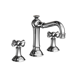 N2460/14 Jacobean 8'' Widespread Bathroom Faucet - Gun Metal