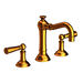 Newport Brass N2470/24S Satin Gold 8'' Widespread Bathroom Sink Faucet
