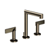 Newport Brass N2490/15A Antique Nickel 8'' Widespread Bathroom Sink Faucet