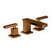 Newport Brass N2560/03N Uncoated Polished Brass - Living 8'' Widespread Bathroom Sink Faucet