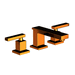 Newport Brass N2560/24 Polished Gold - PVD 8'' Widespread Bathroom Sink Faucet