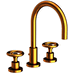 Newport Brass N2920/24S Satin Gold 8'' Widespread Bathroom Sink Faucet