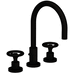 Newport Brass N2920/56 Flat Black 8'' Widespread Bathroom Sink Faucet