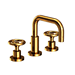Newport Brass N2960/03N Uncoated Polished Brass - Living 8'' Widespread Bathroom Sink Faucet