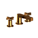 Newport Brass N2980/03N Uncoated Polished Brass - Living 8'' Widespread Bathroom Sink Faucet