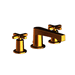 Newport Brass N2980/24S Satin Gold 8'' Widespread Bathroom Sink Faucet
