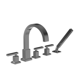 N3-2047/14 Secant Tub Faucet Trim Trim Kit - Gun Metal