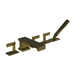 Newport Brass N3-2547/04 Satin Brass - PVD Tub Faucet Trim Kit