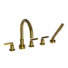 Newport Brass N3-2977/10 Satin Bronze - PVD Tub Faucet Trim Kit