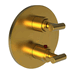 Newport Brass N3-3103TR/24S Satin Gold Thermostatic / Volume Control Trim
