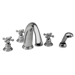 N3-897/15 Alveston Tub Faucet Trim Trim Kit - Polished Nickel - Natural