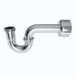  Brasstech P-Trap Bathroom Accessory - Stainless Steel - PVD