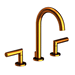 Newport Brass N3100/24S Satin Gold 8'' Widespread Bathroom Sink Faucet