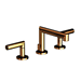Newport Brass N3130/24A French Gold - PVD 8'' Widespread Bathroom Sink Faucet