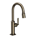 Newport Brass N3170-5103/15A Antique Nickel Pull-Out Spray Kitchen Faucet
