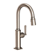 Newport Brass N3170-5103/15S Satin Nickel Pull-Out Spray Kitchen Faucet