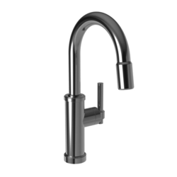 N3180-5223/65 Seager Single-Hole Bar Faucet - Biscuit