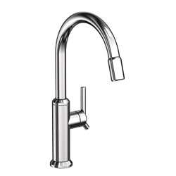  Jeter Pull-Out Spray Kitchen Faucet - Biscuit