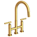 Newport Brass N3290-5463/24S Satin Gold - PVD Pull-Out Spray Kitchen Faucet