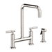 Newport Brass N3360-5413/15 Polished Nickel Two Handle Kitchen Faucet