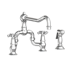 N9452-1/50 Chesterfield Two-Handle Kitchen Faucet - White