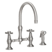 Newport Brass N9456/20 Stainless Steel - PVD Two Handle Kitchen Faucet