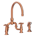 Newport Brass N9460/08A Antique Copper Two Handle Kitchen Faucet