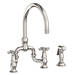 Newport Brass N9460/15 Polished Nickel - Natural Two Handle Kitchen Faucet