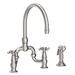 Newport Brass N9460/20 Stainless Steel - PVD Two Handle Kitchen Faucet