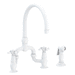 Newport Brass N9460/52 Matte White Two Handle Kitchen Faucet