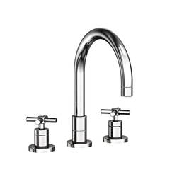 N9901/65 East Linear Two-Handle Kitchen Faucet - Biscuit