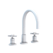 Newport Brass N9901/52 Matte White Two Handle Kitchen Faucet